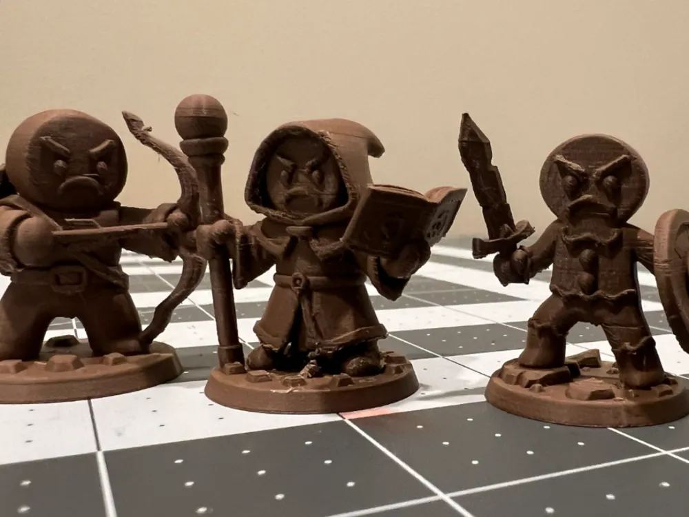 Gingerbread Men - Free 3D Print Model - MakerWorld
