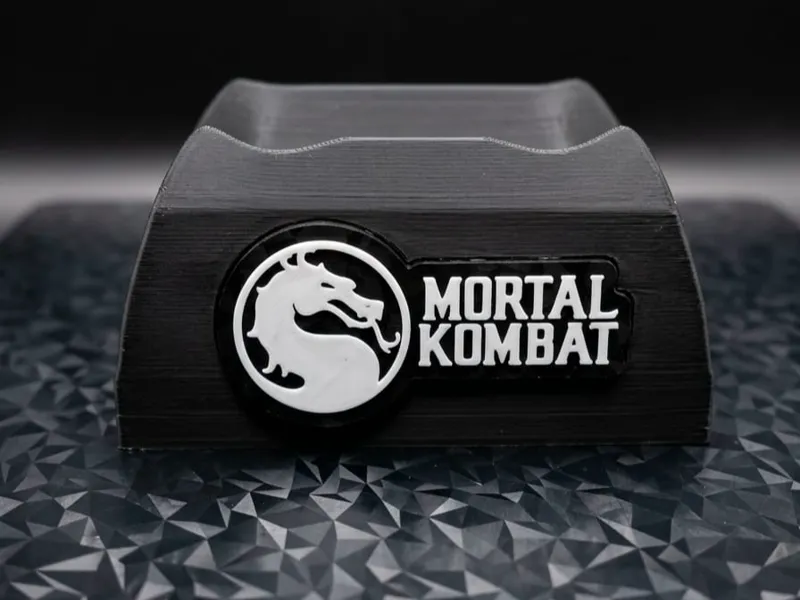 suporte controle ps5 temática mortal kombat
