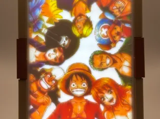 One Piece Lithophane