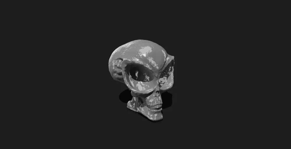 Alien Skull Head Ornament by SargentiaLab - MakerWorld