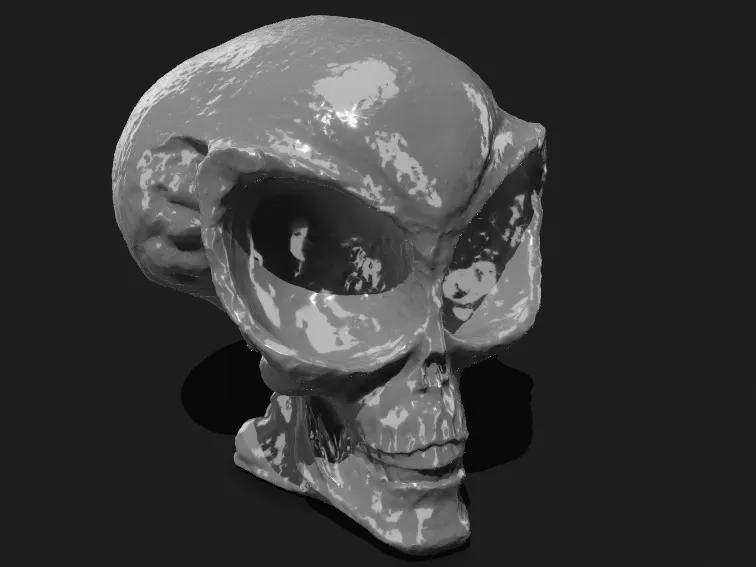 Alien Skull Head Ornament