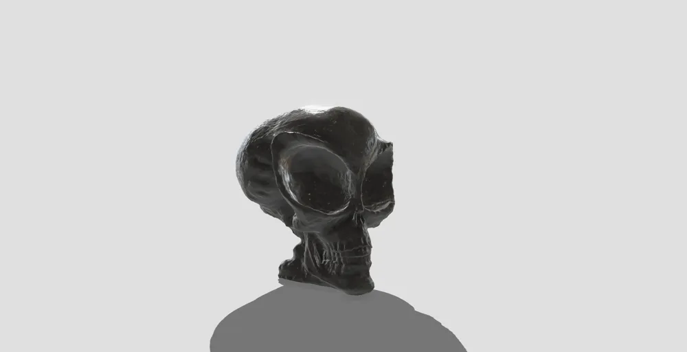 Alien Skull Head Ornament by SargentiaLab - MakerWorld