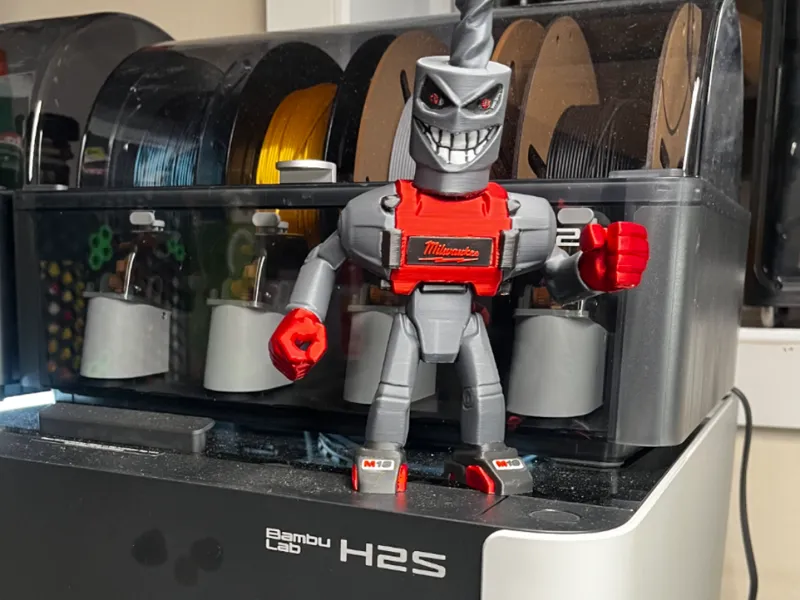 milwaukee tool super-vilain figurine