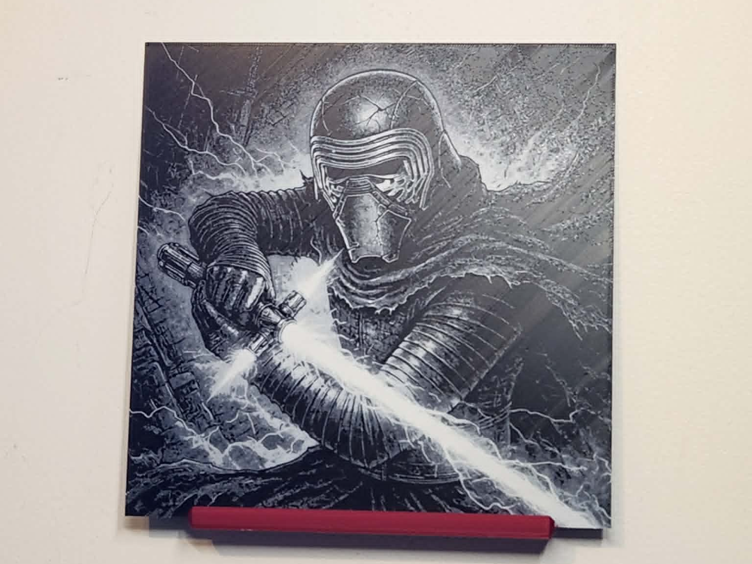 Hueforge - Kylo Ren with Lightsaber