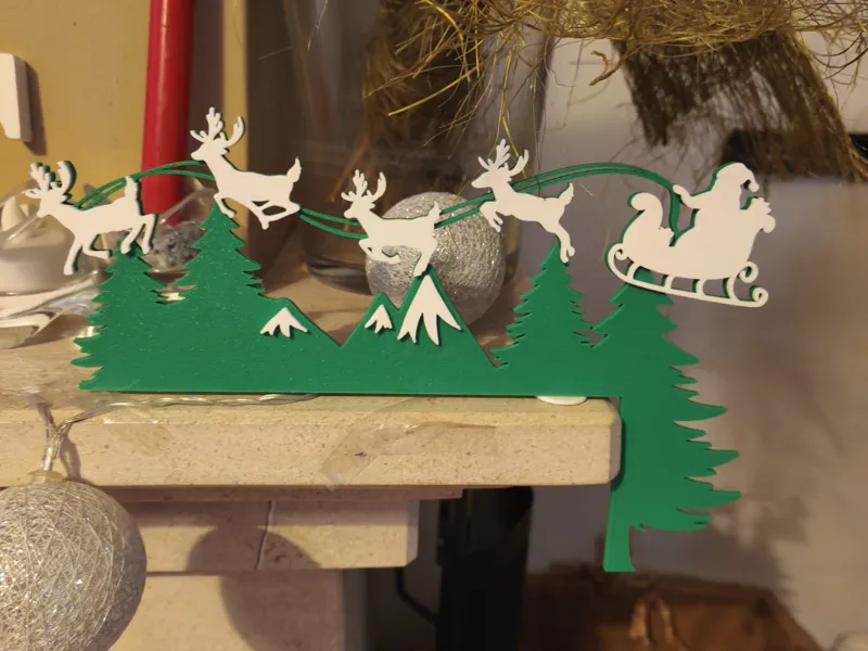 Decoração de Natal para Portas e Vãos