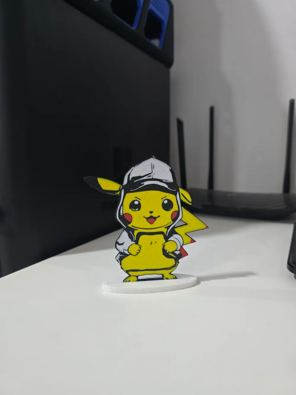 Picachu 2d Cute Pikachu pokemon 2d decor - Free 3D Print Model - MakerWorld