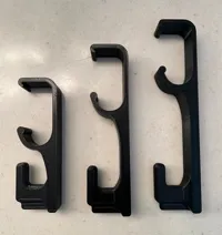 Flipped Hanger Side with Multiple Lengths