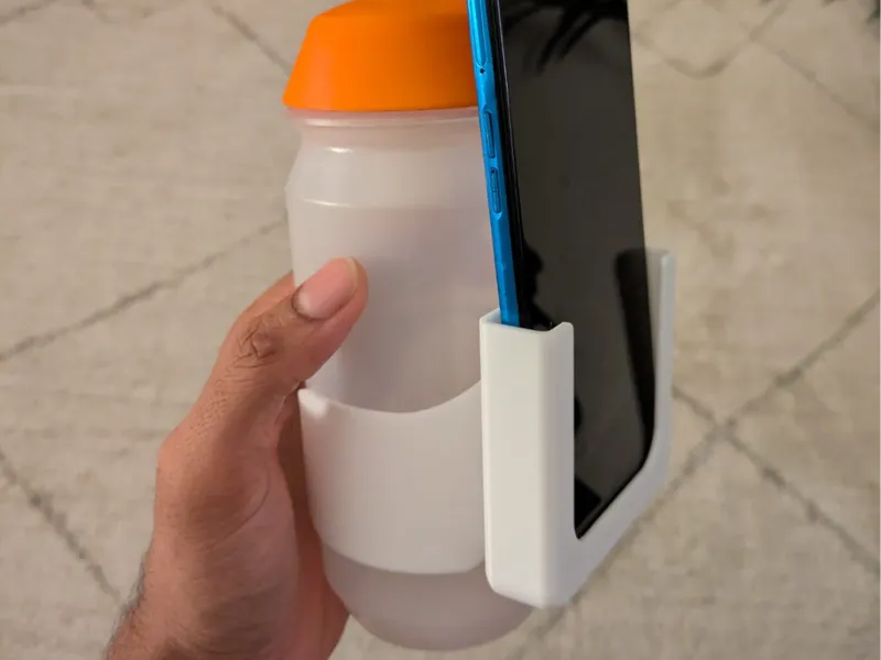 Bottle Phone Holder
