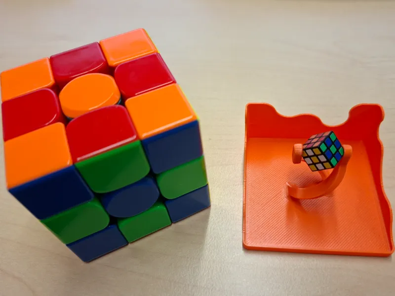 Mini Rubik’s Cube Display Holder (1cm cube)