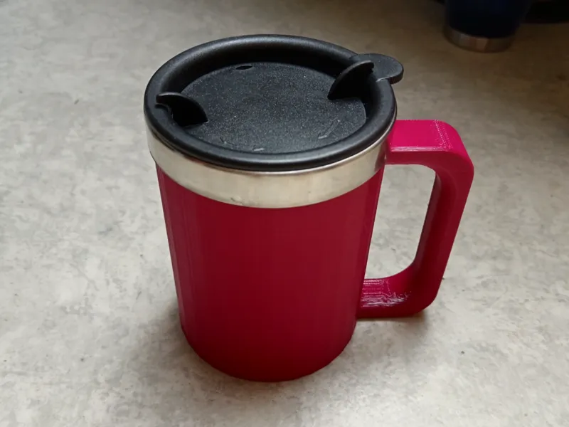 thermo mug "Lubos" - new from broken