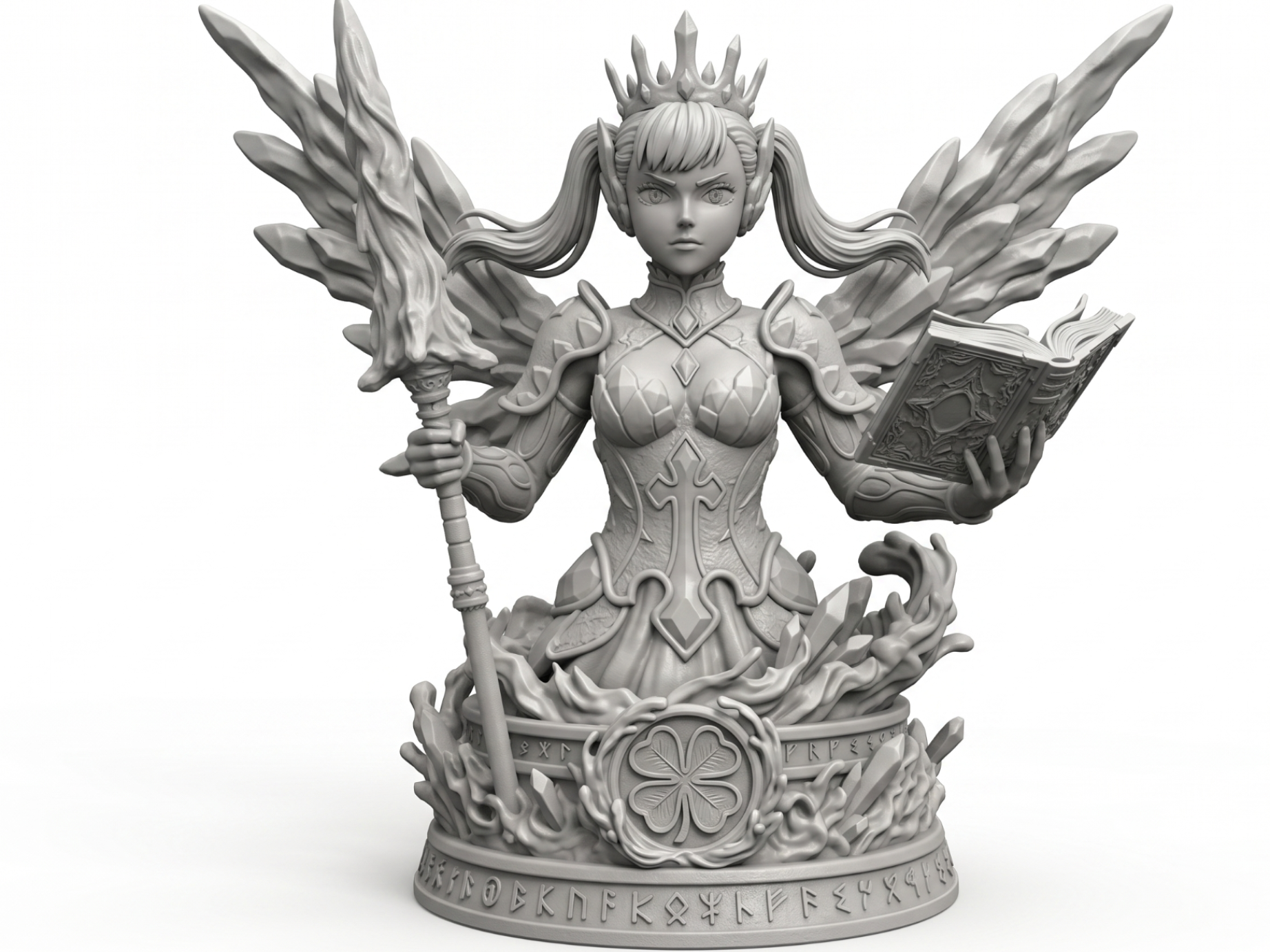 Celestial Noelle Silva Black Clover  Valkyrie Bust