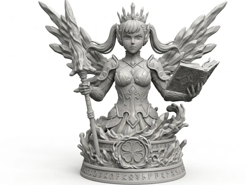 Celestial Noelle Silva Black Clover  Valkyrie Bust