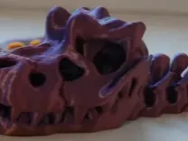 t-rex skull
