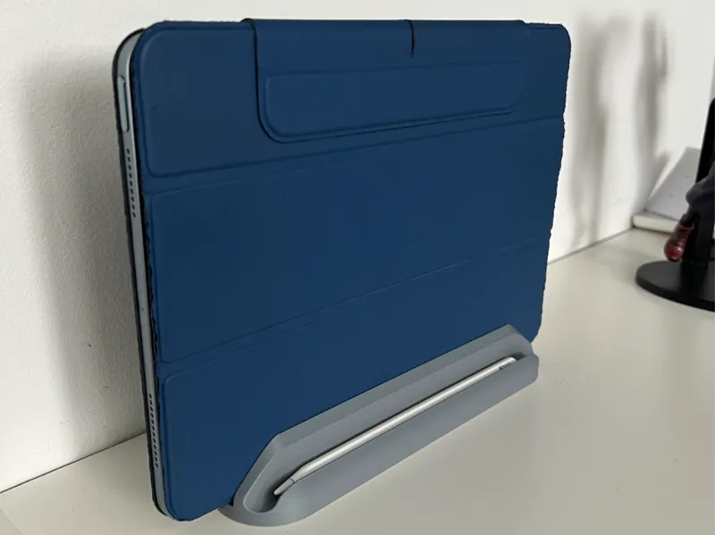 Vertical Stand for iPad Air with Apple Pencil Slot