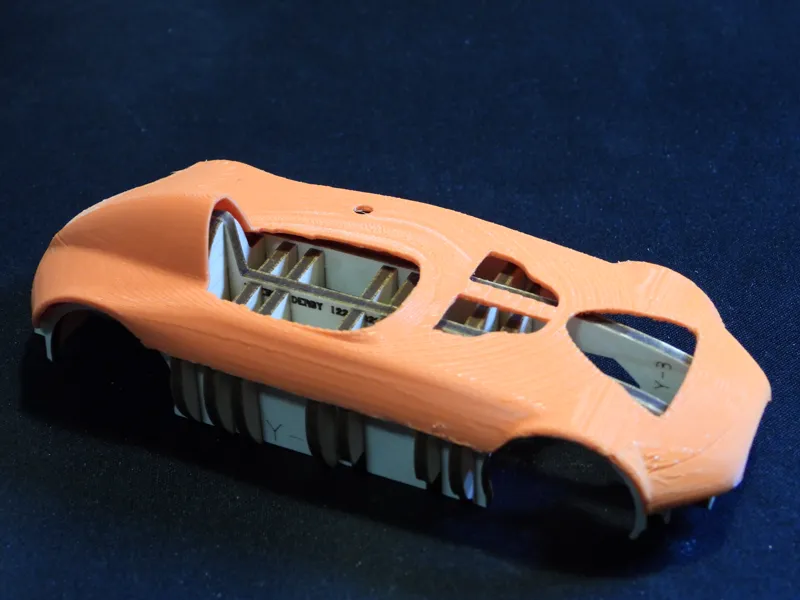 Buck for Pinewood Derby Car Shell