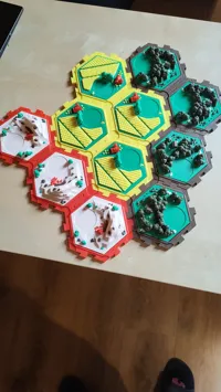 Tuiles emboîtables pour Catane (sans aimants) — photo 3