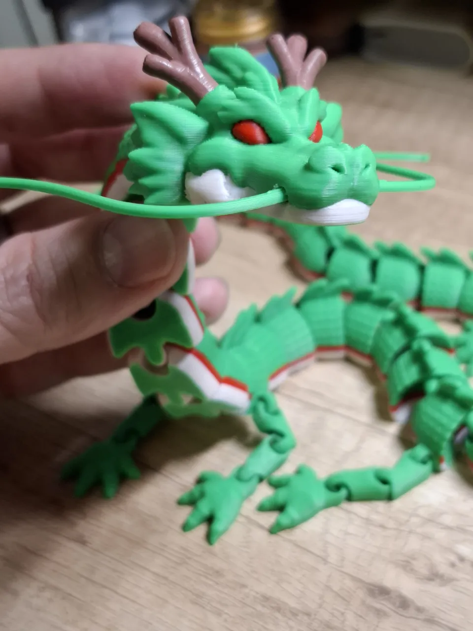 SHENRON flexy articulated dragon view 3