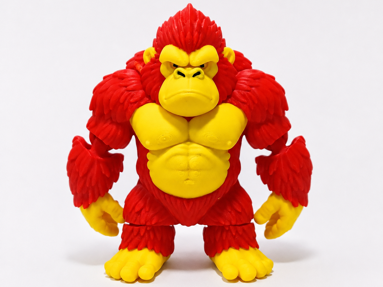 Standing Gorilla – Articulated Flexi - 1