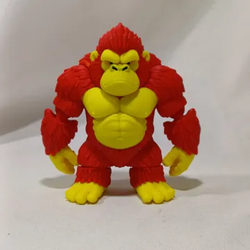 Soporte: Standing Gorilla – Articulated Flexi — vista de referencia 3