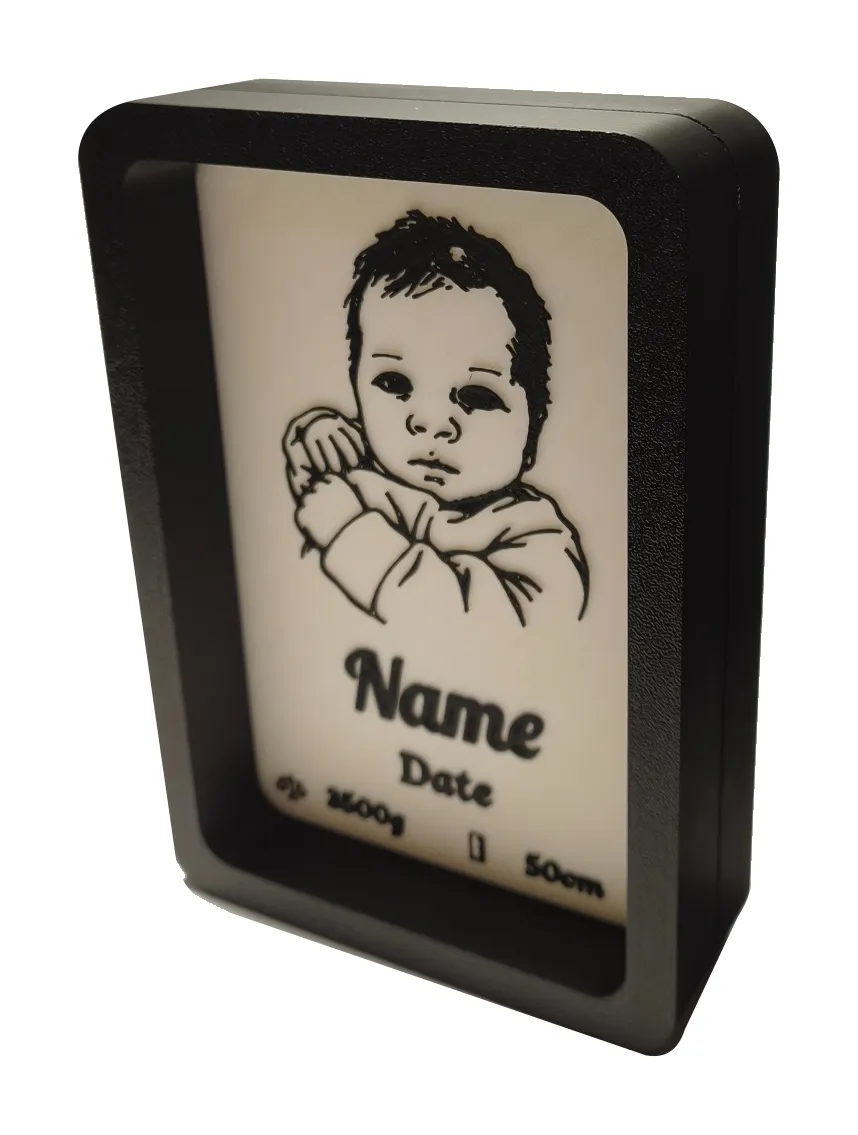 Birth Frame - Free 3D Print Model - MakerWorld