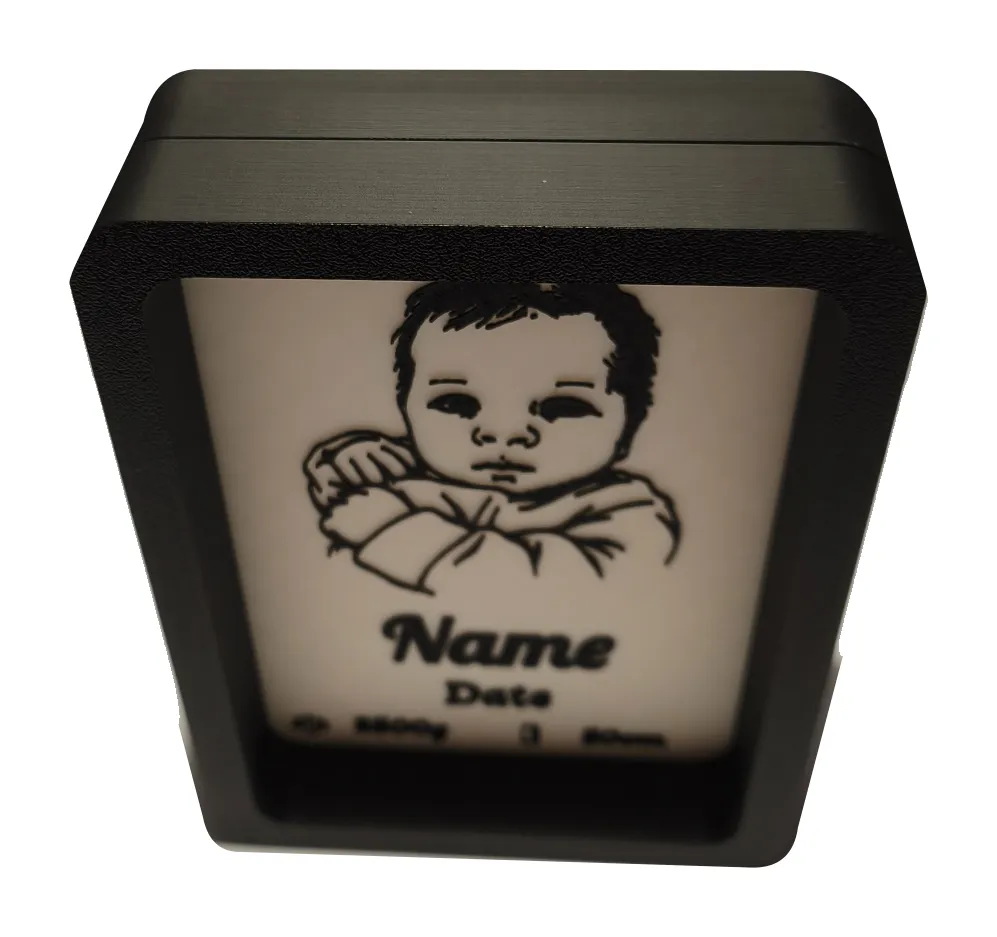Birth Frame - Free 3D Print Model - MakerWorld