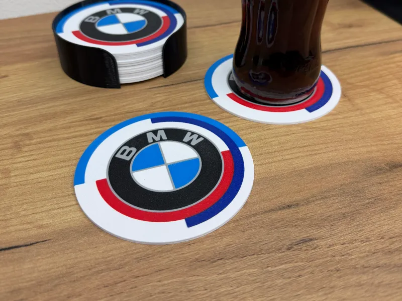 BMW 50th Anniversary Style Coaster