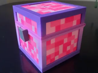 Minecraft Piggy Bank