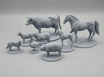 Figura decorativa: Ultra-Detailed Animal Farm Collection — vista de referencia 4