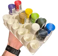 Range-peintures acryliques trois niveaux — photo 2