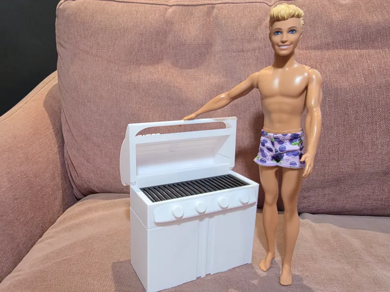 dolls gas bbq grill