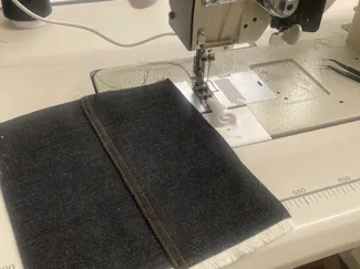75mm Flat Felled Folder