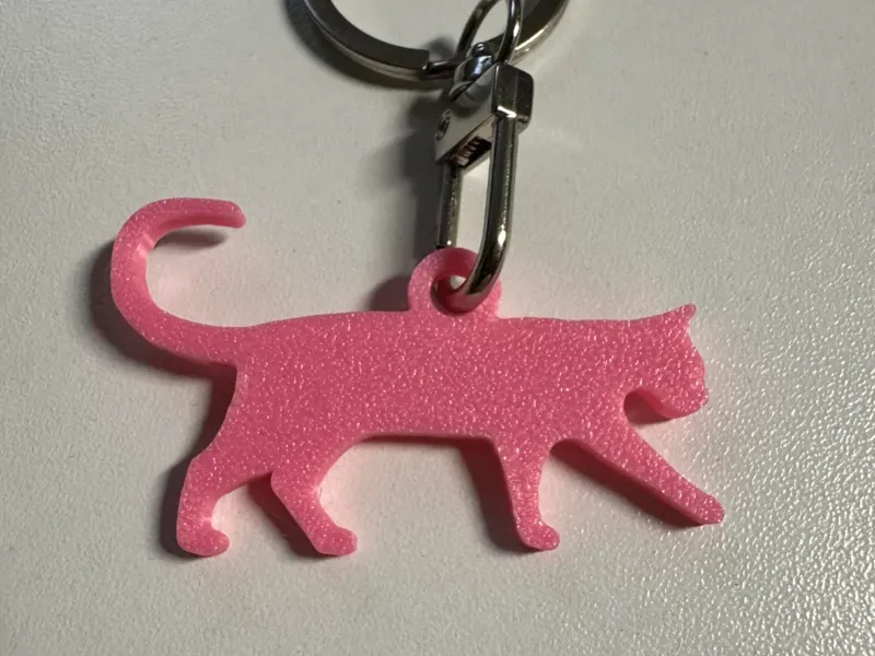 Cute Cat Keychain 