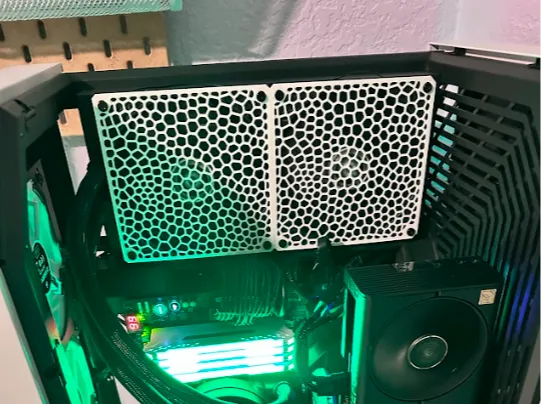 120MM Voronoi Fan Cover