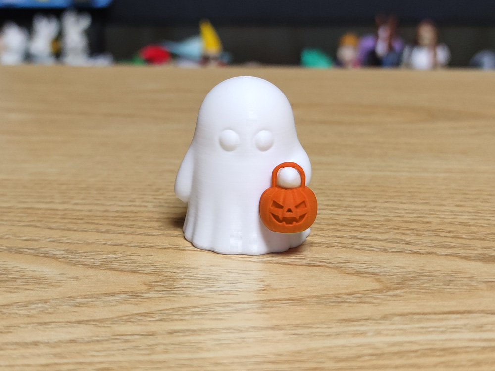 Miniatura 4 do modelo 3D 小幽灵聚会