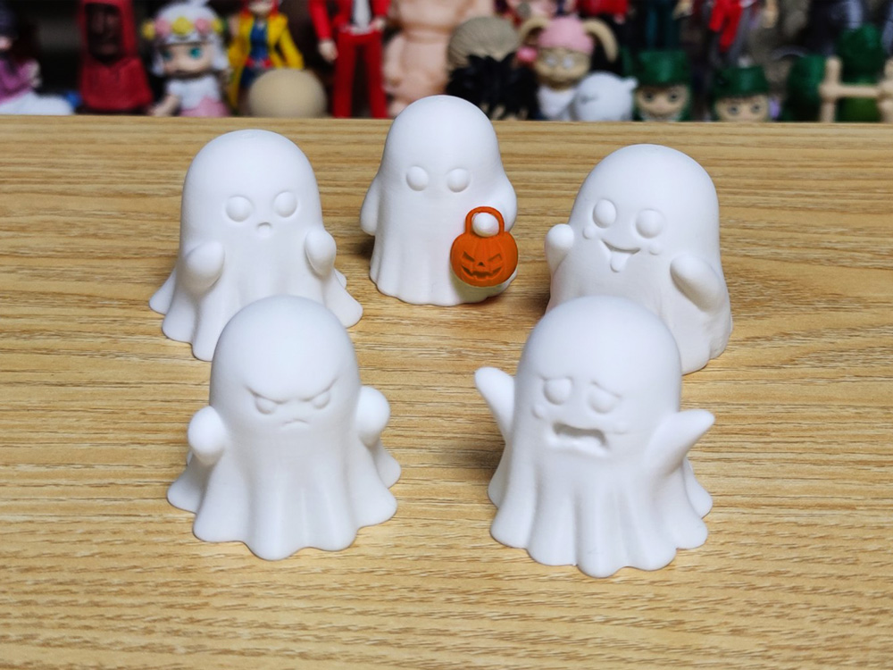 Miniatura 1 do modelo 3D 小幽灵聚会