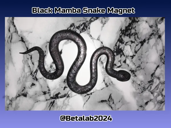 Magnet mamba noir (serpent)