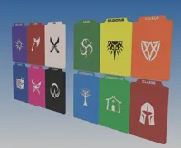 French Card Dividers