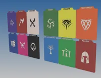 German Card Dividers