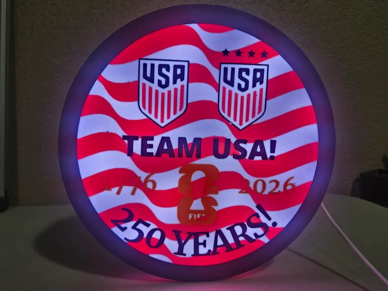 Team USA World Cup Lightbox