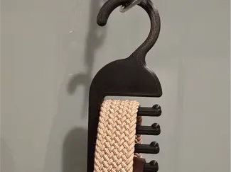 Fast Belt Hanger or Tie Hanger