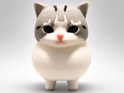 YES Cat / Dam Dam didididi cat Meme Figurine 