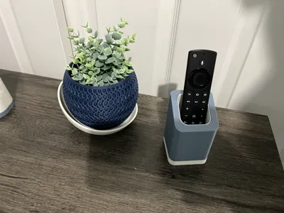 Customizable modern remote holder, pencil holder