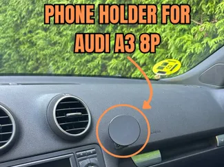PHONE HOLDER FOR AUDI A3 8P