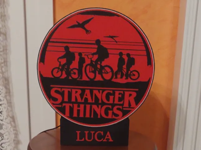 Boite à lumière STRANGER THINGS