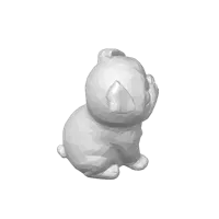 Petit chien assis mignon — photo 3