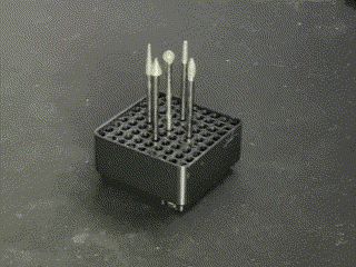 Grippy Rotary Bit Holder - Gridfinity