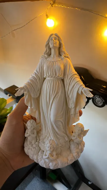 Modelo para impresión 3D: Nossa Senhora da Assunção — vista de referencia 4