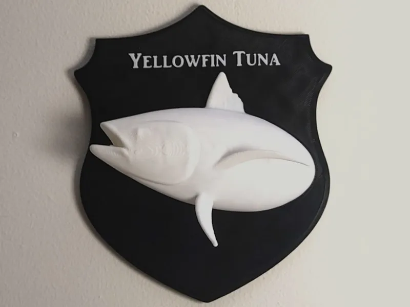 Yellowfin Tuna Wall Mount