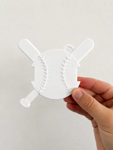 Accesorio para sujetar ligas de cabello: Baseball Ponytail Holder | Hair Tie Organizer — vista de referencia 4