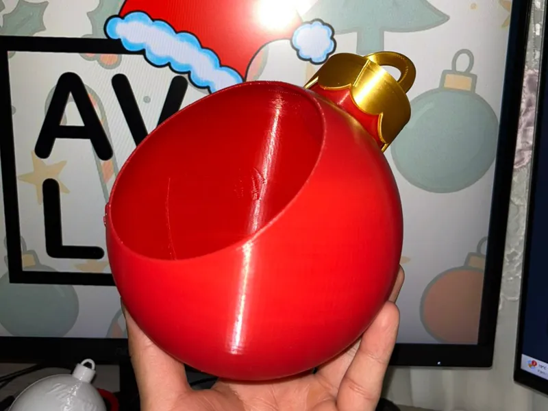 Esfera Dulcero de Navidad personalizable